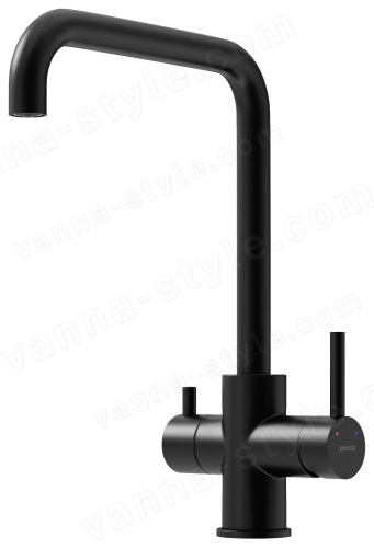 Смеситель для кухни Sancos Vela SC4013MB, черный матовый