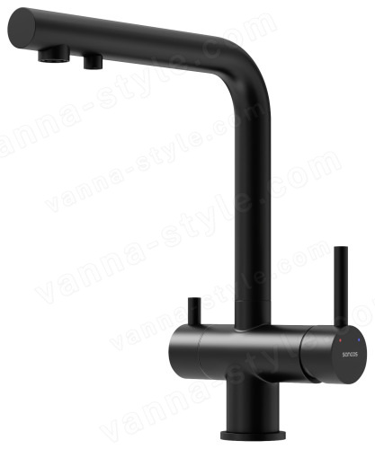 Смеситель для кухни Sancos Foster SC4014MB, черный матовый