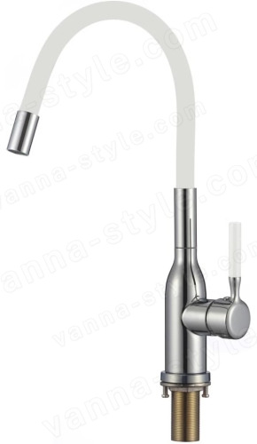Смеситель для кухни Savol S-2804A02 с гибким изливом, хром с гибким изливом, хром