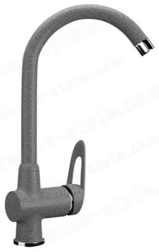 Смеситель для кухни Ulgran U-006 U-006-309, серый