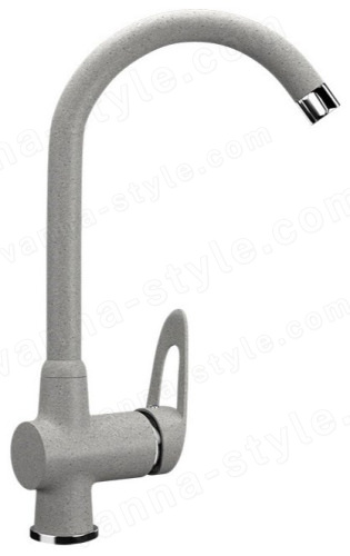 Смеситель для кухни Ulgran U-006 U-006-310, серый