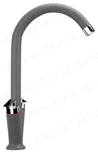 Смеситель для кухни Ulgran U-011 U-011-309, серый