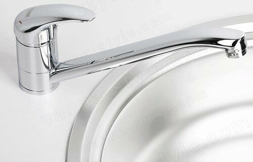 Смеситель для кухни WasserKraft 1707, хром