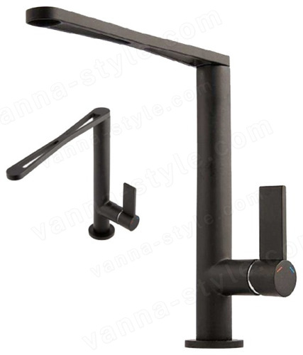 Смеситель для кухни Webert Essential EN920301560, черный