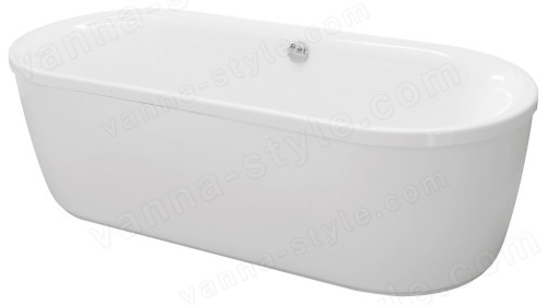 Акриловая ванна Cezares Metauro METAURO-Central-180-80-40-W37 180x80, белая