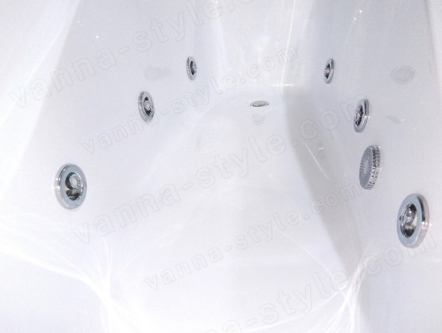 Акриловая ванна Timo Ritta RITTA1570-KT15-SPV1505-T-CM-FP15H 150x70, белая