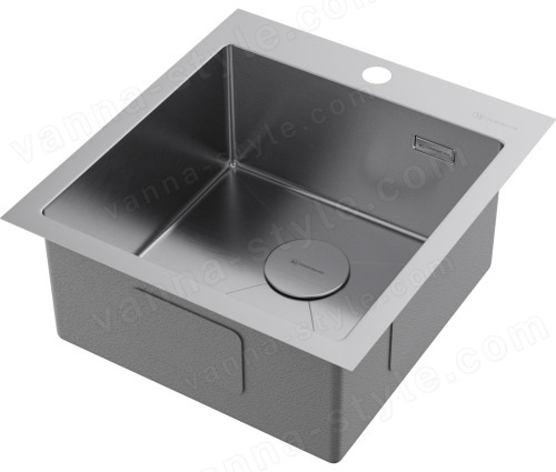 Кухонная мойка Omoikiri Akisame 46-IN 4973057 46x51 стальная, сталь