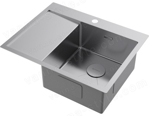 Кухонная мойка Omoikiri Akisame 65-IN-R 4973059 65x51 стальная, сталь