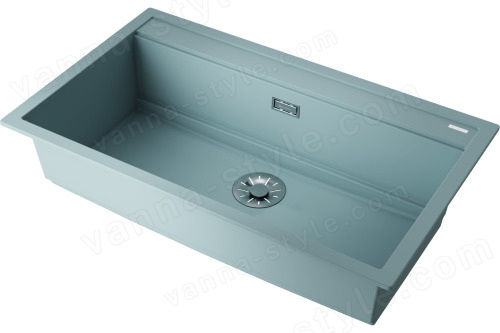 Кухонная мойка Omoikiri Kitagawa 86-LB-AZ 4993026 86x51 из искусственного камня, azur blue