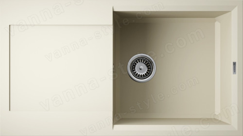 Кухонная мойка Omoikiri Sakaime 78-BE 4993112 78x43.5 из искусственного гранита, ваниль