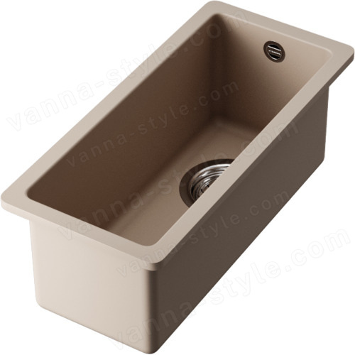 Кухонная мойка Omoikiri Bosen 20-U-SA 4993155 20x44 из искусственного гранита, бежевый