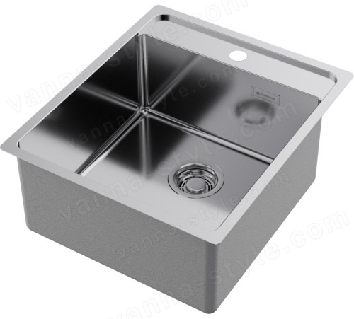Кухонная мойка Omoikiri Daisen 44-IN 4993179 44x51 стальная, сталь