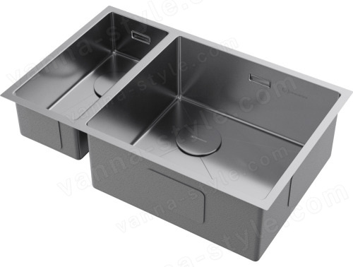 Кухонная мойка Omoikiri Taki 69-2-U/IF-IN-R Side 4993182 69.5x44 стальная, сталь