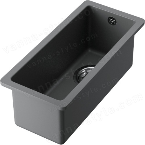 Кухонная мойка Omoikiri Bosen 20-U-PL 4993227 20x44 из искусственного гранита, платина