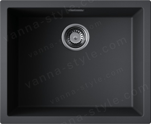 Кухонная мойка Omoikiri Yamakawa 55T-U/I-BL 4993428 55.6x45.6 из искусственного гранита, черны