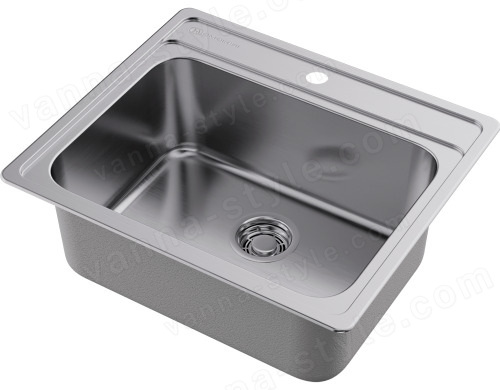 Кухонная мойка Omoikiri Ashi 56-IN 4993449 56x50 стальная, сталь