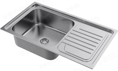 Кухонная мойка Omoikiri Haruna 86-IN 4993451 86x50 стальная, сталь