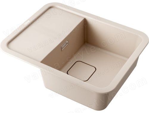 Кухонная мойка Omoikiri Tasogare 65-SA 4993495 65x51 из искусственного гранита, бежевый