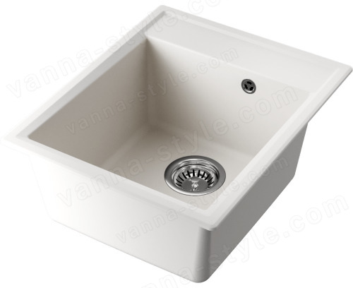 Кухонная мойка Omoikiri Daisen 42-PA 4993602 42x51 из искусственного гранита, пастила