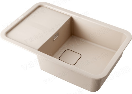 Кухонная мойка Omoikiri Tasogare 78-SA 4993751 78x51 из искусственного гранита, бежевый