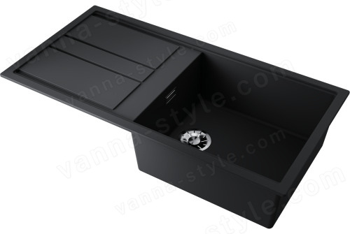 Кухонная мойка Omoikiri Kitagawa 100-GB 4993786 100x51 из искусственного камня, графит