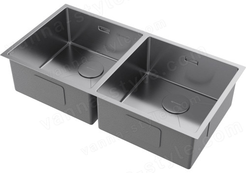 Кухонная мойка Omoikiri Taki 86-2-U/IF-IN 4993791 86.5x44 стальная, сталь