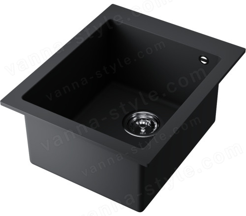 Кухонная мойка Omoikiri Bosen 41A-GB 4993812 41x50 из искусственного камня, графит