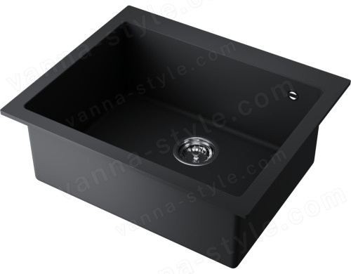 Кухонная мойка Omoikiri Bosen 61A-GB 4993824 61x50 из искусственного камня, графит