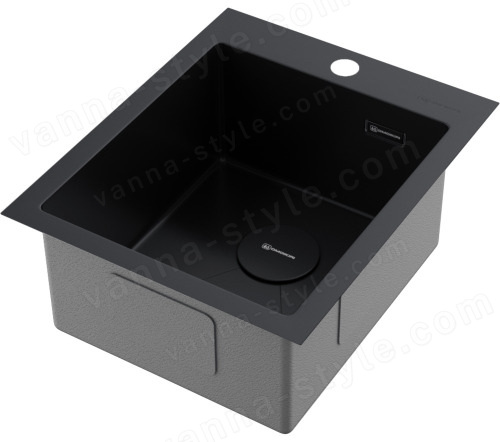 Кухонная мойка Omoikiri Akisame 41-GB 4997011 41x51 стальная, графит