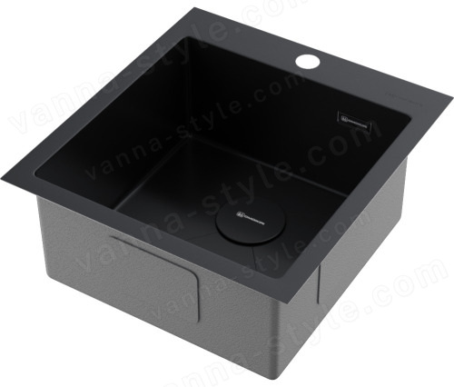 Кухонная мойка Omoikiri Akisame 46-GB 4997012 46x51 стальная, графит