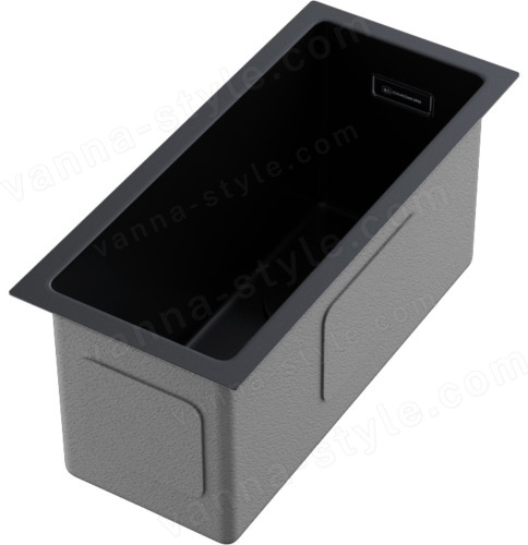 Кухонная мойка Omoikiri Taki 20-U/IF-GB 4997015 20x44 стальная, графит
