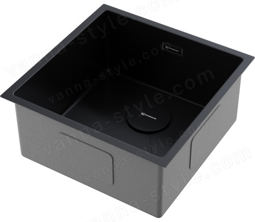 Кухонная мойка Omoikiri Taki 44-U/IF-GB 4997017 44x44 стальная, графит