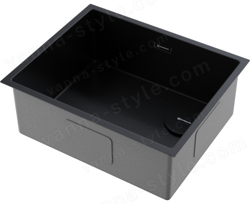Кухонная мойка Omoikiri Taki 54-U/IF-GB Side SF 4997036 54x44 стальная, графит