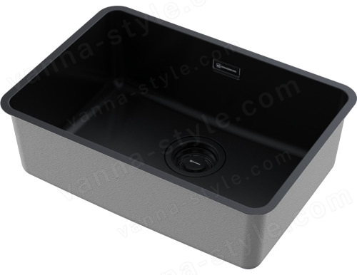 Кухонная мойка Omoikiri Omi 53-U/Ultra Mini-GB 4997418 53x37 стальная, графит