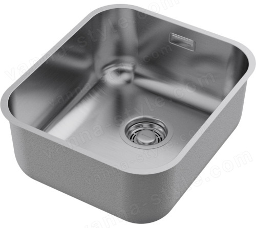 Кухонная мойка Omoikiri Omi 38-U/I-IN 4997435 37.4x43.4 стальная, нержавеющая сталь