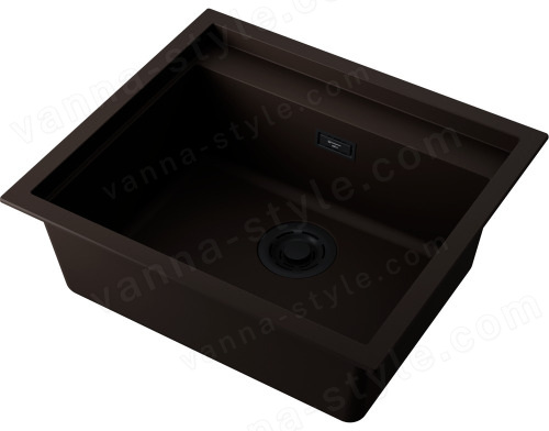 Кухонная мойка Omoikiri Sintesi 57-MO 4997457 57x50 из искусственного камня, мокко