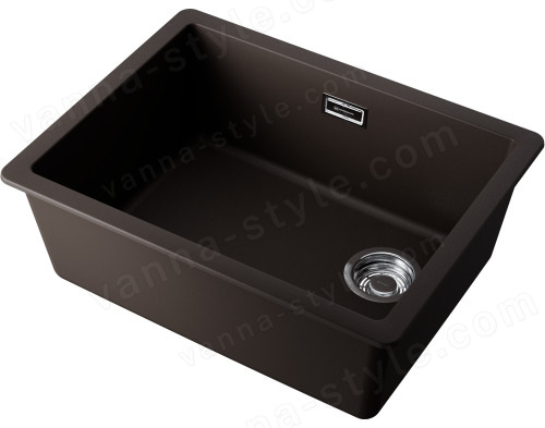 Кухонная мойка Omoikiri Kata 56-U/I Side-ES 4997586 56x43 из искусственного гранита, espresso