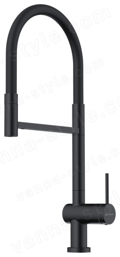 Смеситель для кухни Omoikiri Kanto 2 Plus-SB GB-BL 4994401 с гибким изливом и подключением фильтра,