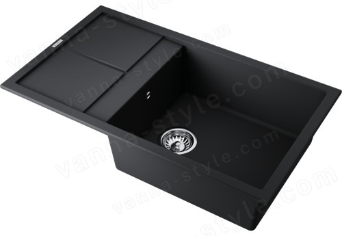 Кухонная мойка Omoikiri Sumi 86A-GB 4997105 86x50 из искусственного камня, графит