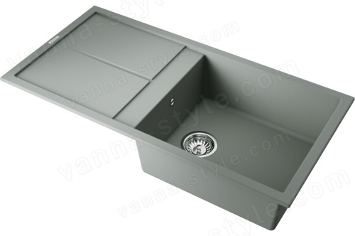 Кухонная мойка Omoikiri Sumi 100A-WG 4997111 100x50 из искусственного камня, wind green