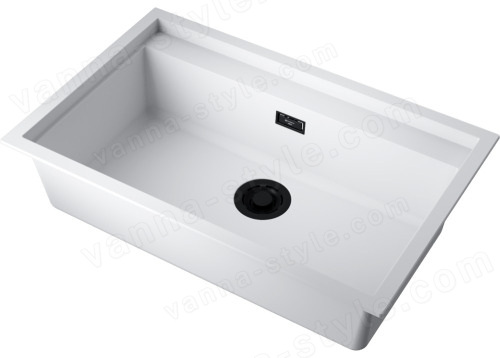 Кухонная мойка Omoikiri Sintesi 79-WH 4997136 79x50 из искусственного камня, белый