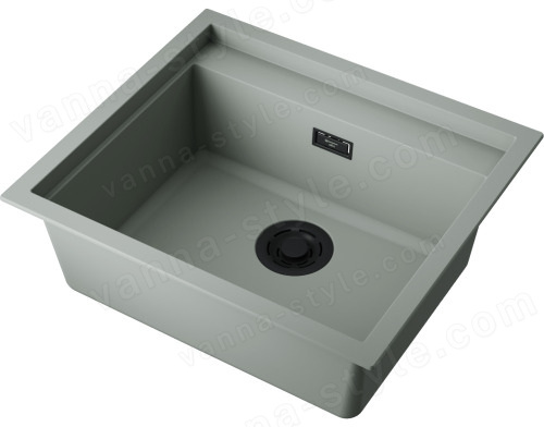Кухонная мойка Omoikiri Sintesi 57-WG 4997143 57x50 из искусственного камня, wind green
