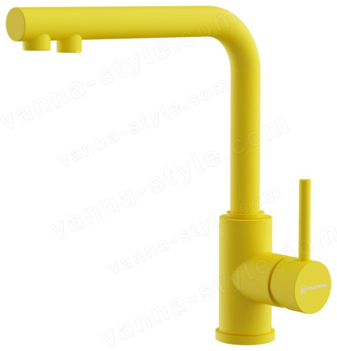 Смеситель для кухни Omoikiri Nakagawa 2 Plus SL 4994446 с подключением фильтра, sicilian lemon