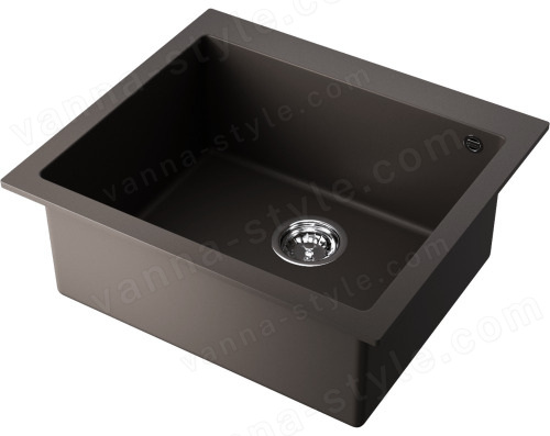 Кухонная мойка Omoikiri Bosen 57-ES 4997209 57x50 из искусственного гранита, espresso