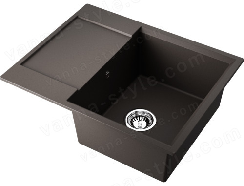 Кухонная мойка Omoikiri Daisen 65T-ES 4997213 65x51 из искусственного гранита, espresso
