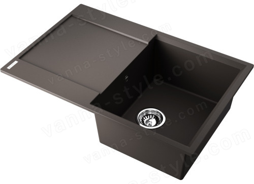 Кухонная мойка Omoikiri Daisen 78T-ES 4997215 78x51 из искусственного гранита, espresso