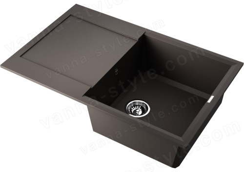 Кухонная мойка Omoikiri Sakaime 79-ES 4997227 79x50 из искусственного гранита, espresso
