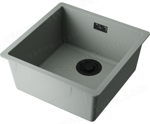 Кухонная мойка Omoikiri Yamakawa 45-Integra-WG 4997247 44.8x44.8 из искусственного камня, wind