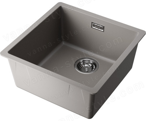Кухонная мойка Omoikiri Yamakawa 45T Integra GR 4997254 44.8x44.8 из искусственного гранита, l