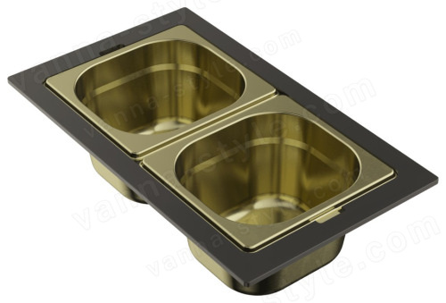 Корзина Omoikiri DC-04-2-LG 4999086, светлое золото